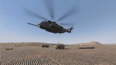 Erstes Training mit der CH-53